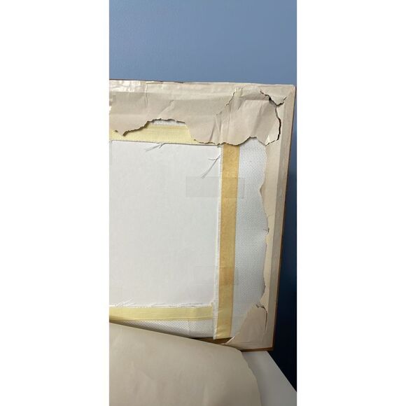 Spirit of the Wild Bald Eagle Framed Cross Stitch Art - Picture 6 of 7